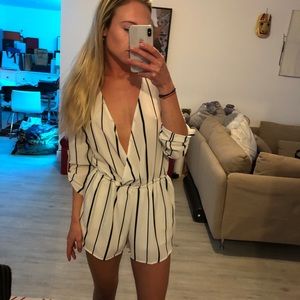 Striped Romper